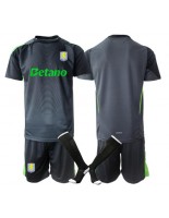 Otroške Nogometnih dresov Aston Villa Vratar Domači 2025-26 Kratki rokavi (+ hlače)